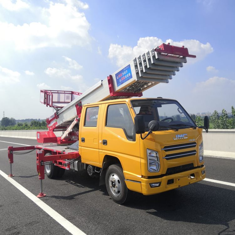 东营出租云梯车电话 水泥上楼